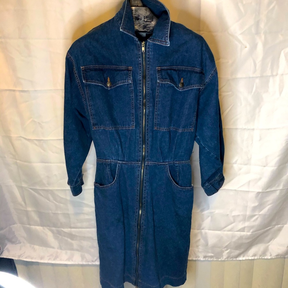 Vintage 80’s/90’s Sz 8/10 Denim dress
